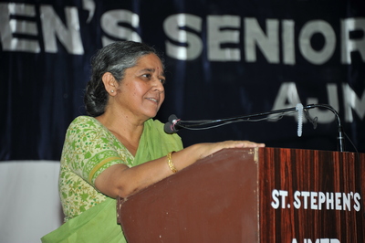 Prof. Tripurari Sharma, Social Activist & Professor, National School of Drama, New Delhi (April 2014)
