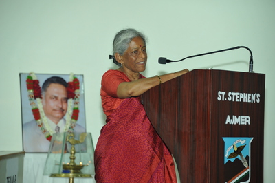 Dr. Sheela Upadhayay, Retd. Principal, Government Girls College, Jallore (August 2018)