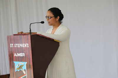 Dr. Sr. Pearl, Principal, Sophia Girls College, Ajmer (January 2016, August 2018)