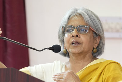Padma Shri Ms. Sunita Narain, Director-General, Center for Science and Environment and Editor of the 'Down to Earth' magazine (April 2025)